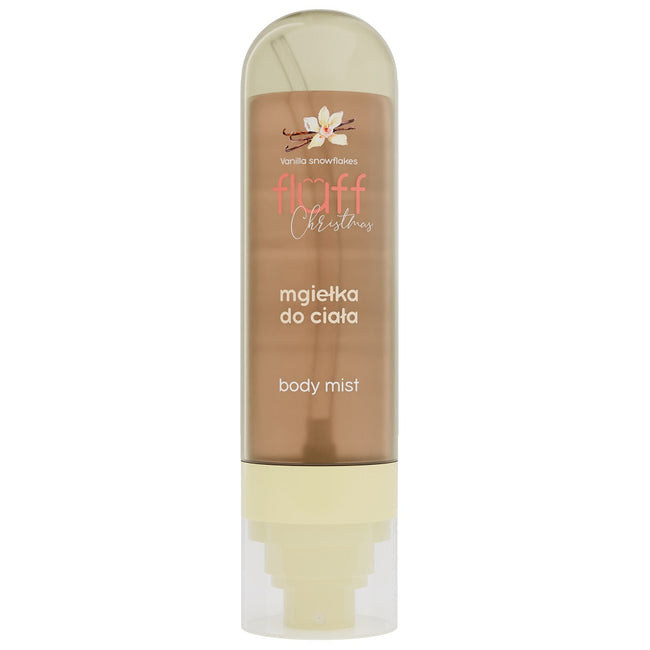 Fluff Vanilla Snowflakes zestaw balsam do ciała 200ml + mgiełka do ciała 80ml + krem do rąk 50ml