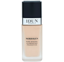 IDUN Minerals Norrsken Pure Mineral Illuminating Foundation rozświetlający podkład mineralny w płynie
