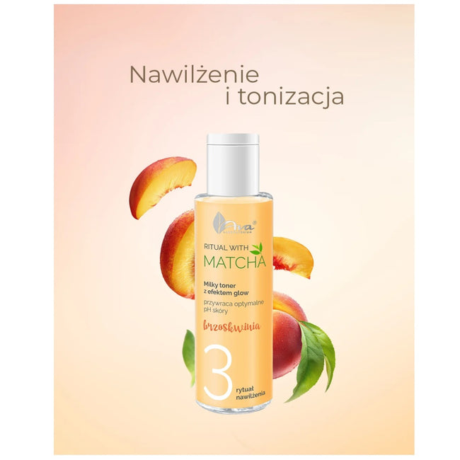 Ava Laboratorium Ritual with Matcha mleczny tonik i serum do twarzy 2w1 100ml