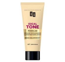 AA Make Up Ideal Tone podkład perfekcyjne dopasowanie 107 Dark Beige 30ml