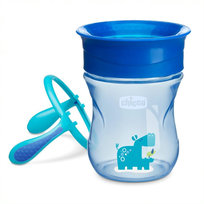 Chicco Perfect Cup 360° kubek do nauki samodzielnego picia 12m+ Boy 200ml