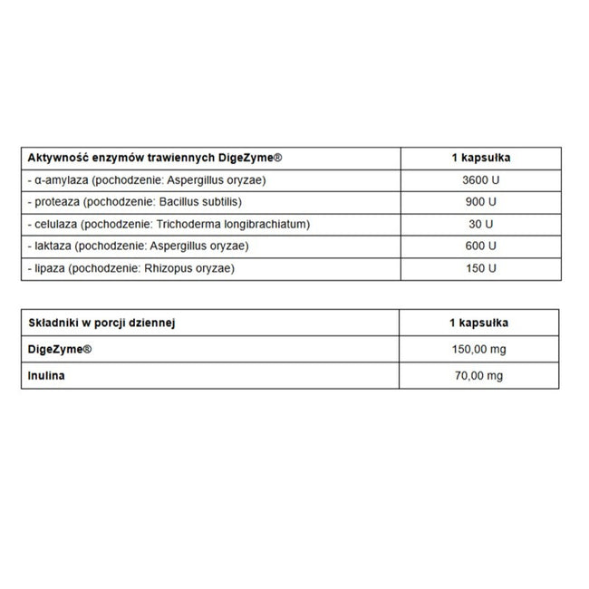 Pharmovit Digezyme® 150 mg suplement diety 60 kapsułek
