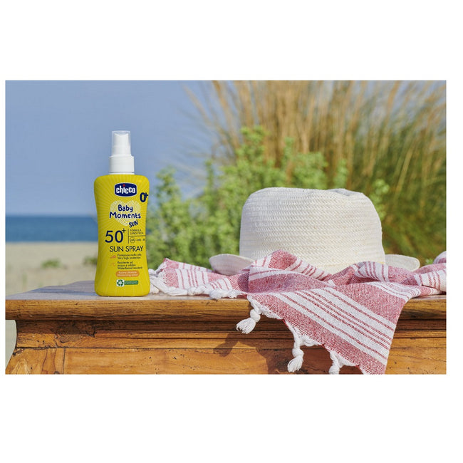 Chicco Baby Moments Sun spray do opalania SPF50+ 150ml