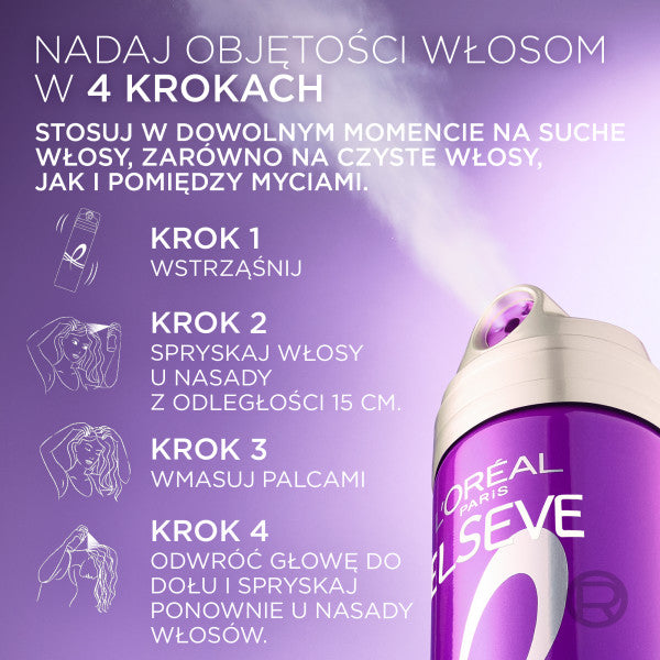 L'Oreal Paris Elseve Collagen Lifter odświeżający spray zwiększający objętość włosów 200ml