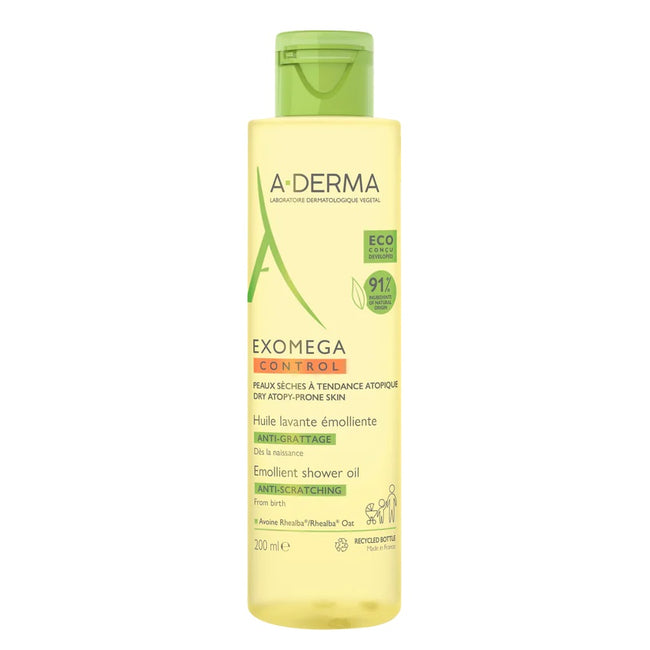 A-Derma Exomega Control olejek emolientowy pod prysznic 200ml