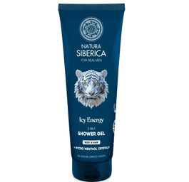 Natura Siberica For Real Men żel pod prysznic 2w1 do ciała i włosów Icy Energy 200ml