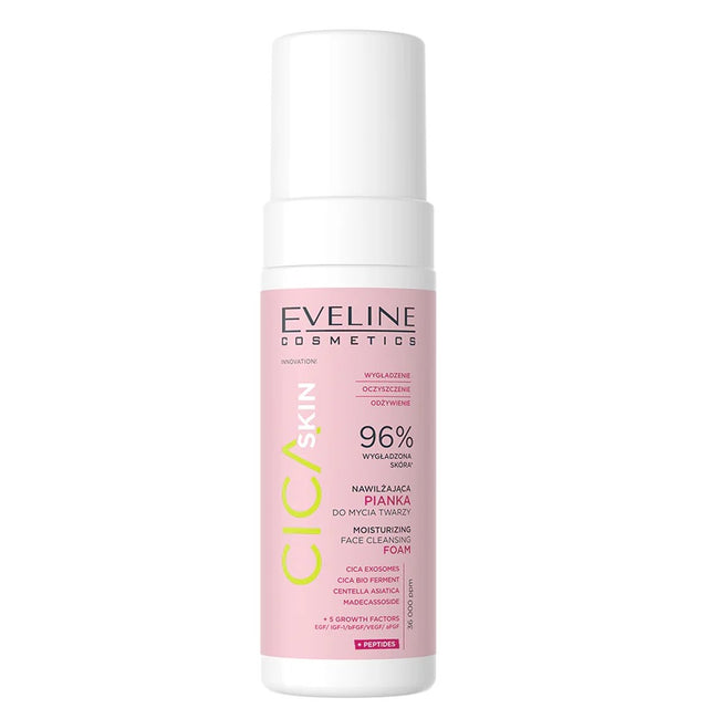 Eveline Cosmetics Cica Skin nawilżająca pianka do mycia twarzy 150ml