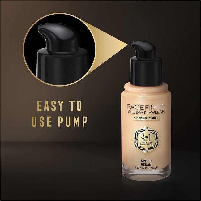 Max Factor Facefinity All Day Flawless 3 w 1 kryjący podkład w płynie