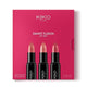 KIKO Milano Smart Fusion Lip Set zestaw błyszczących pomadek do ust 3x3g