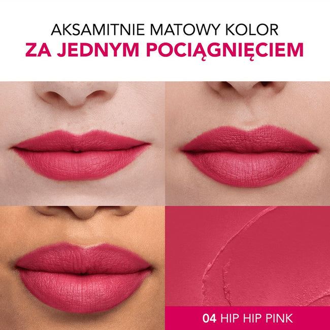 Bourjois Rouge Velvet The Lipstick matowa pomadka do ust