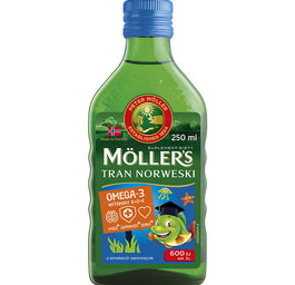 Möller's Tran Norweski suplement diety Owocowy 250ml