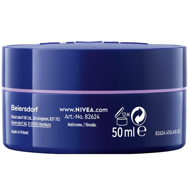 Nivea Q10 Anti Wrinkle Sensitive Revitalising Night Cream krem do twarzy 50ml
