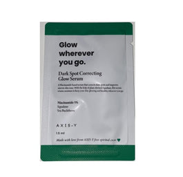 AXIS-Y Dark Spot Correcting Glow Serum rozjaśniające serum redukujące przebarwienia saszetka 1.5ml