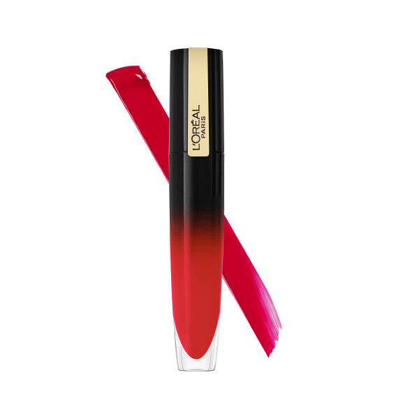 L'Oreal Paris Brilliant Signature Shiny Liquid Lipstick błyszcząca pomadka w płynie