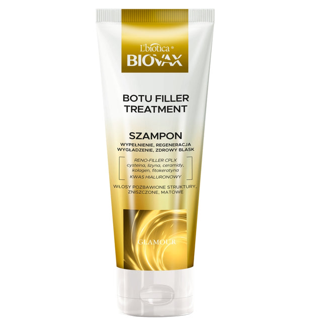 BIOVAX Glamour Botu Filler Treatment szampon wypełniająco-wygładzający 200ml