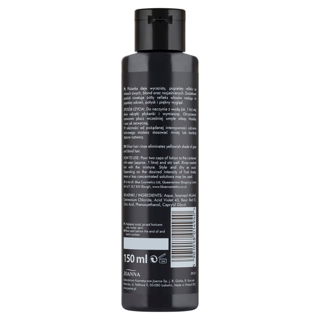 Joanna Ultra Color płukanka do włosów srebrna 150ml
