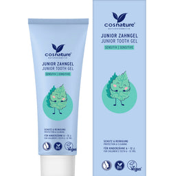 Cosnature Junior Tooth Gel żel do wrażliwych zębów dla dzieci z rumiankiem i miętą 75ml