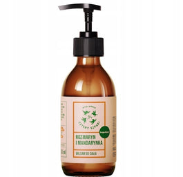 Mydlarnia Cztery Szpaki Łagodzący balsam do ciała Rozmaryn i Mandarynka 200ml