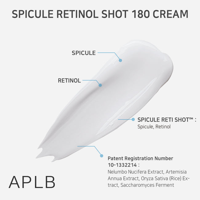 APLB Spicule Retinol Shot 180 Cream regenerujący krem do twarzy 55ml