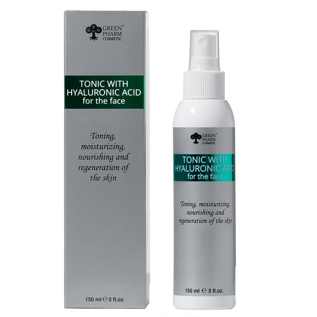 Green Pharm Cosmetic Tonik do twarzy z kwasem hialuronowym 150ml