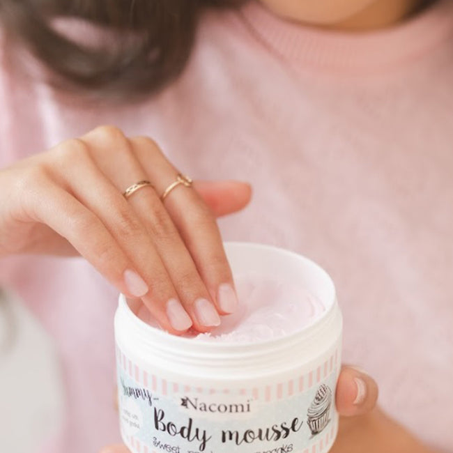 Nacomi Body Mousse mus do ciała Malinowa Babeczka 180ml