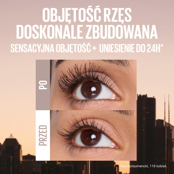 Maybelline Body Lash Sensational Waterproof wodoodporny tusz do rzęs 9.75ml