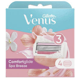 Gillette Venus Comfortglide Spa Breeze wymienne ostrza do maszynki do golenia 4szt.