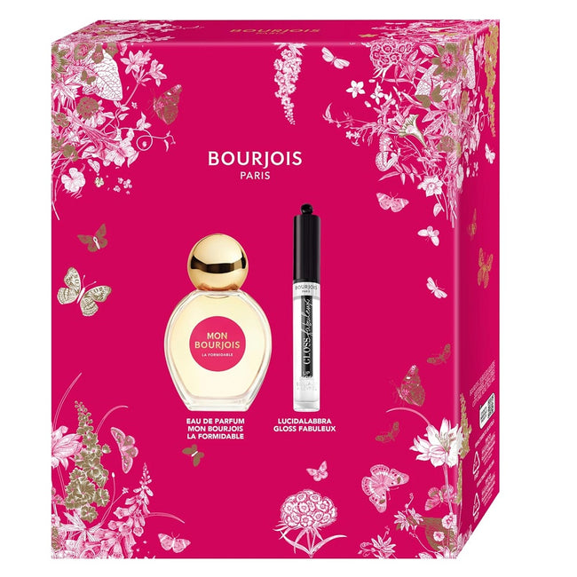 Bourjois Mon Bourjois La Formidable zestaw woda perfumowana spray 50ml + błyszczyk do ust 01 3.5ml