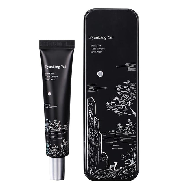 Pyunkang Yul Black Tea Time Reverse Eye Cream przeciwzmarszczkowy krem pod oczy 25ml