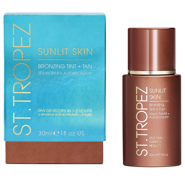 ST. TROPEZ Sunlit Skin Bronzing Tint + Tan ekspresowy tint brązujący 30ml