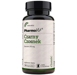 Pharmovit Czarny czosnek 250 mg suplement diety 90 kapsułek