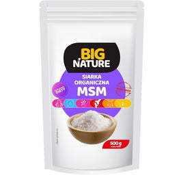 Big Nature MSM Siarka Organiczna suplement diety 500g