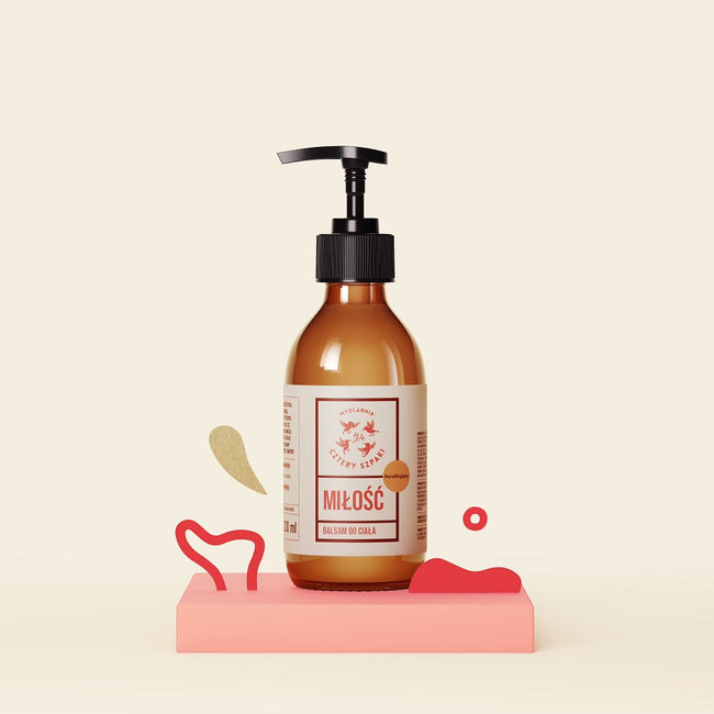 Mydlarnia Cztery Szpaki Nawilżający balsam do ciała Miłość 200ml