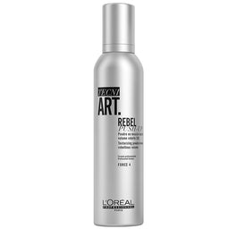 L'Oreal Professionnel Tecni Art Rebel Push-Up Texturizing Powder-In-Mousse teksturyzujący puder w piance Force 4 250ml