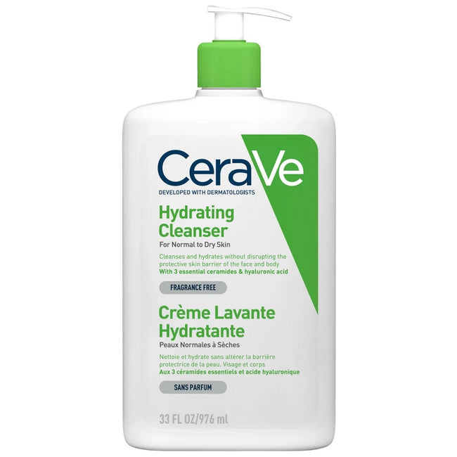 CeraVe Nawilżająca emulsja do mycia dla skóry normalnej i suchej 976ml