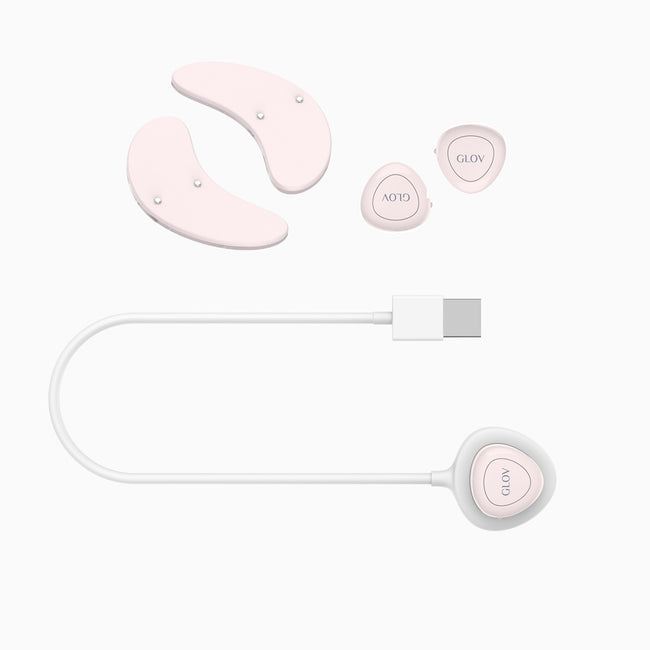 Glov LunaEye płatki LED pielęgnacyjne dla rozświetlonej i odświeżonej okolicy oczu