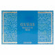 Guess Seductive Blue zestaw woda toaletowa spray 75ml + woda toaletowa spray 15ml + balsam do ciała 100ml + kosmetyczka