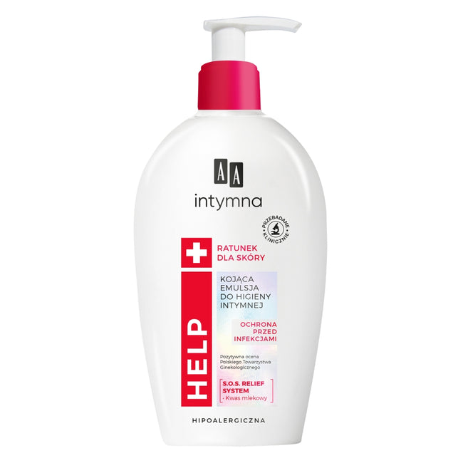 AA Intymna Ochrona&Pielęgnacja emulsja do higieny intymnej Help 300ml