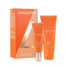 Lancaster Sun Care zestaw łagodzący balsam do ciała SPF50 125ml + kojąca emulsja do twarzy SPF50 50ml