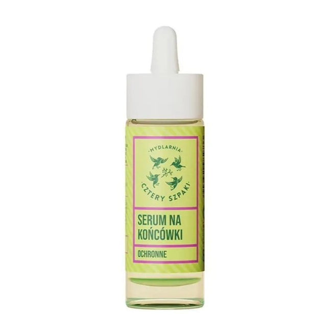 Mydlarnia Cztery Szpaki Serum ochronne na końcówki włosów Leśna Róża 30ml