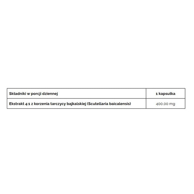 Pharmovit Tarczyca bajkalska 400 mg suplement diety 90 kapsułek