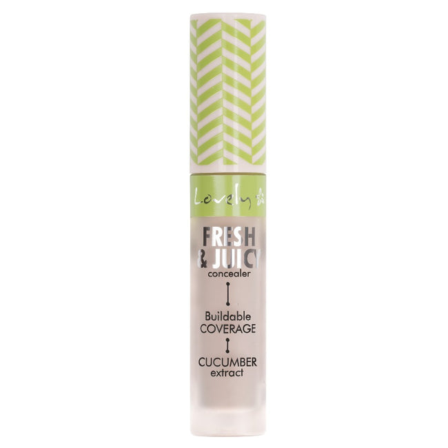 Lovely Fresh & Juicy Concealer rozświetlający korektor do twarzy z ekstraktem z ogórka 4.8g