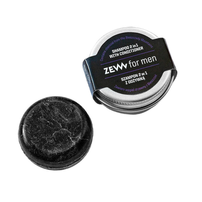 Zew For Men Szampon 2w1 z odżywką z węglem drzewnym z Bieszczad 15ml