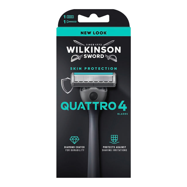 Wilkinson Quattro 4 Skin Protection maszynka do golenia z 4 ostrzami