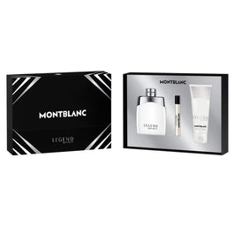 Mont Blanc Legend Spirit Pour Homme zestaw woda toaletowa spray 100ml + miniatura wody toaletowej 7.5ml + żel pod prysznic 100ml