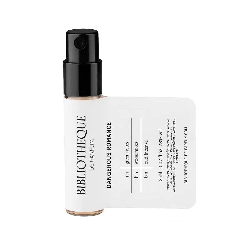 bibliotheque de parfum dangerous romance woda perfumowana 2 ml     
