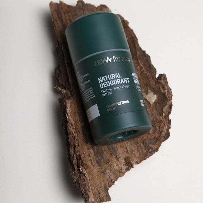 Zew For Men Naturalny dezodorant w sztyfcie z czarną hubą 80g