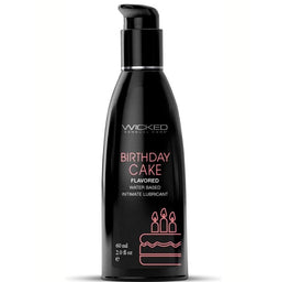 Wicked Water Based Intimate Lubricant lubrykant na bazie wody Birthday Cake 60ml