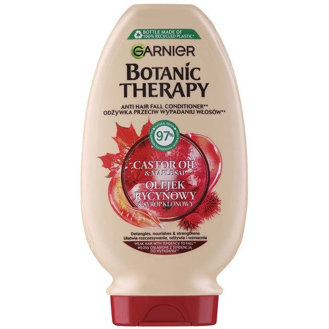 Garnier Botanic Therapy odżywka przeciw wypadaniu włosów Olejek Rycynowy i Syrop Klonowy 200ml