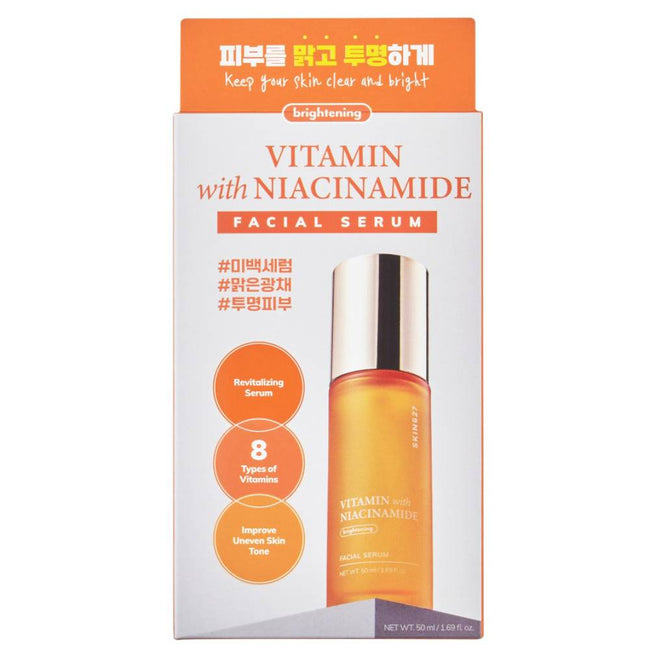 SKIN627 Vitamin With Niacinamide rozjaśniające serum do twarzy 50ml